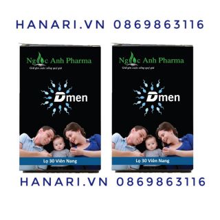 Combo 2 Hộp Dmen nâng cao chất lượng tinh trùng