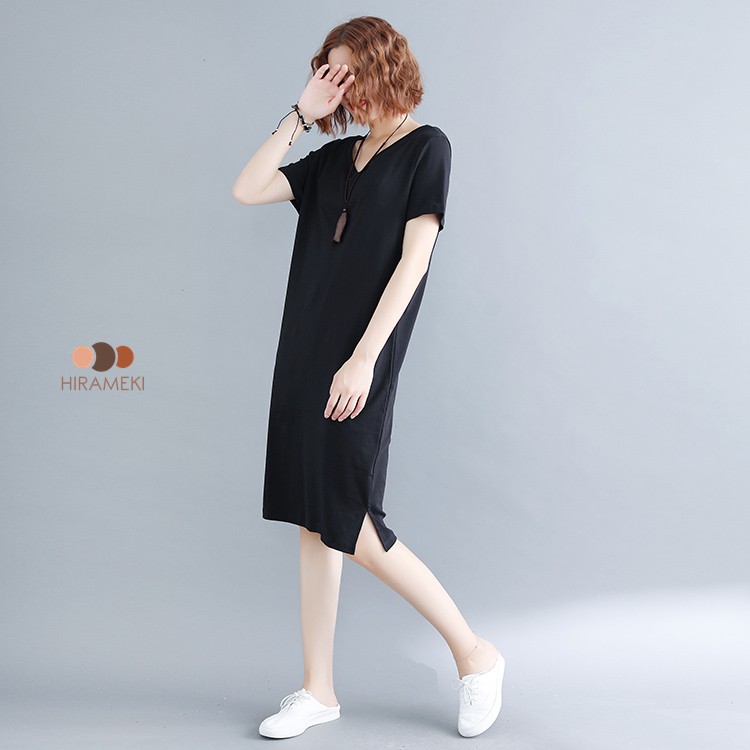 [BIGSIZE] ĐẦM THUN DÂY CHÉO LƯNG BIGSIZE ĐẾN 65-95KG - A20 | BigBuy360 - bigbuy360.vn