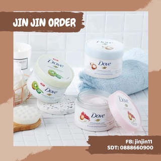 tẩy da chết body Dove