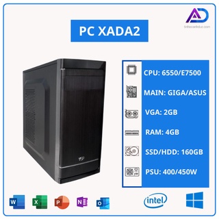 Thùng máy XADA2 CPU để bàn Cấu hình văn phòng mượt game nhẹ nhàng