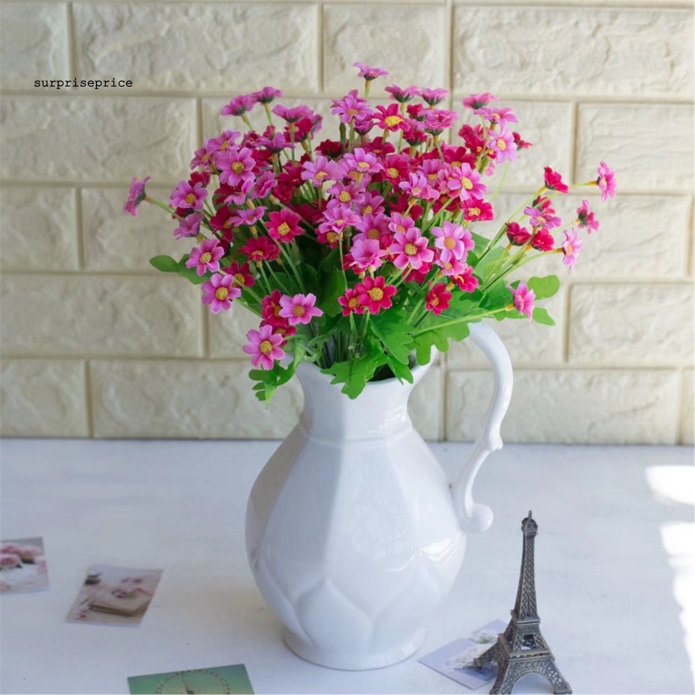 1 Bó Hoa Cúc Nhân Tạo Dùng Cho Trang Trí Tiệc Cưới