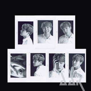 [BTS] Card cứng trắng đen BTS