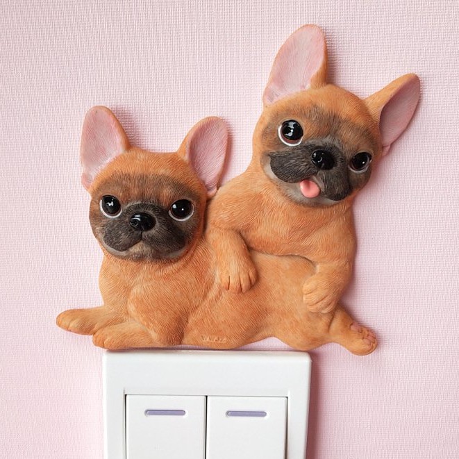 Miếng Dán Công Tắc 3D I love my house Bằng Nhựa Resin + Miếng Dán Công Tắc Trang Trí