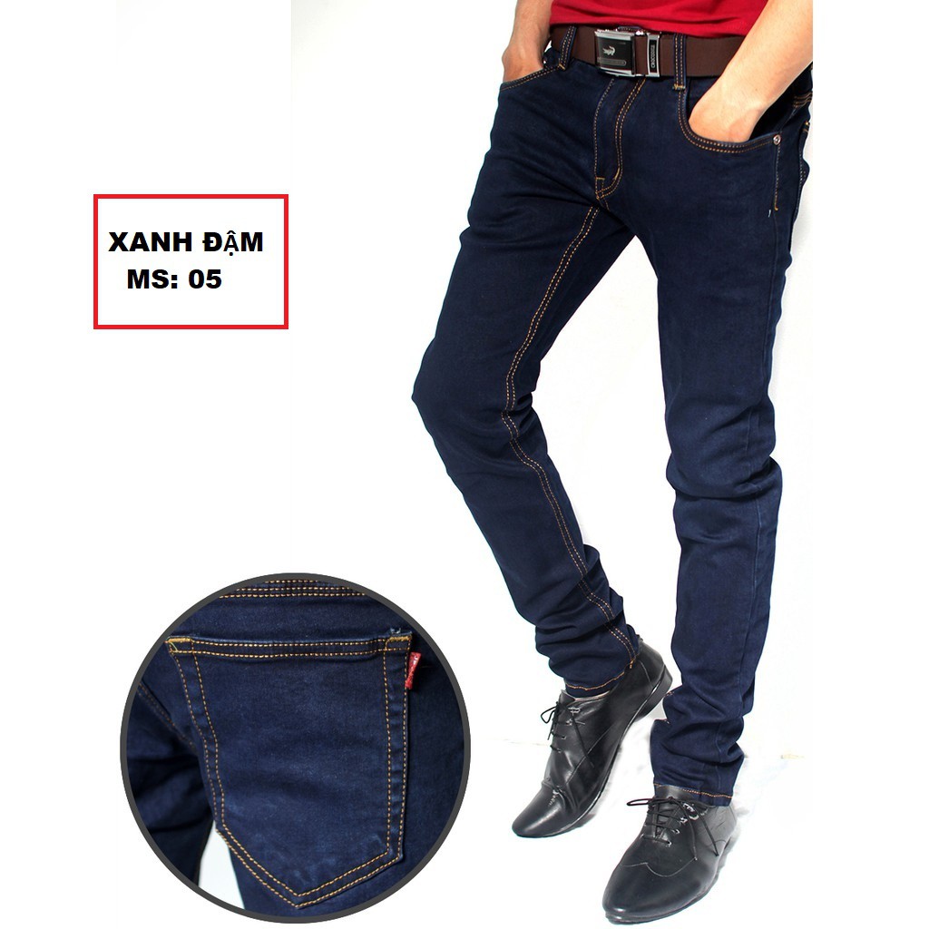 QUẦN JEAN NAM SIZE 28 ĐẾN 36 [ CHẤT CO GIÃN ]  PHONG CÁCH TRẺ ( không kèm móc  | BigBuy360 - bigbuy360.vn