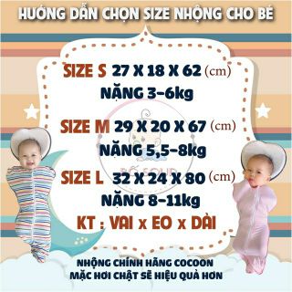 Nhộng Chũn Cocoon size M