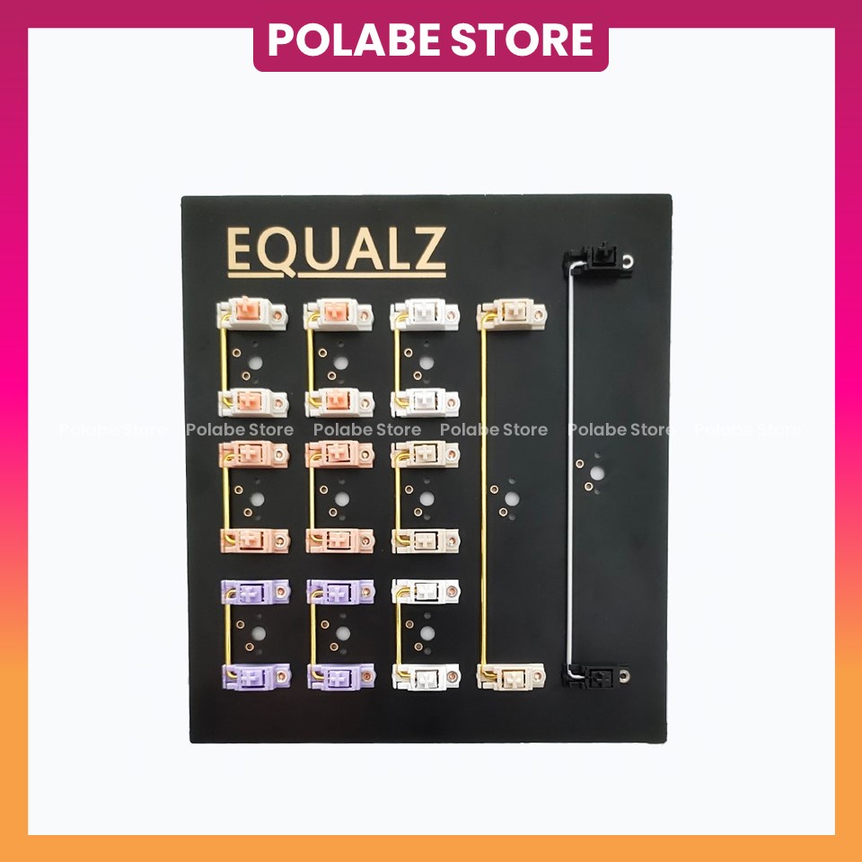 STAB EQUALZ C3 hàng xịn chính hãng Stab PCB Mount Stab C3 bàn phím cơ Stabilizer Screw-in bàn phím - Polabe Store