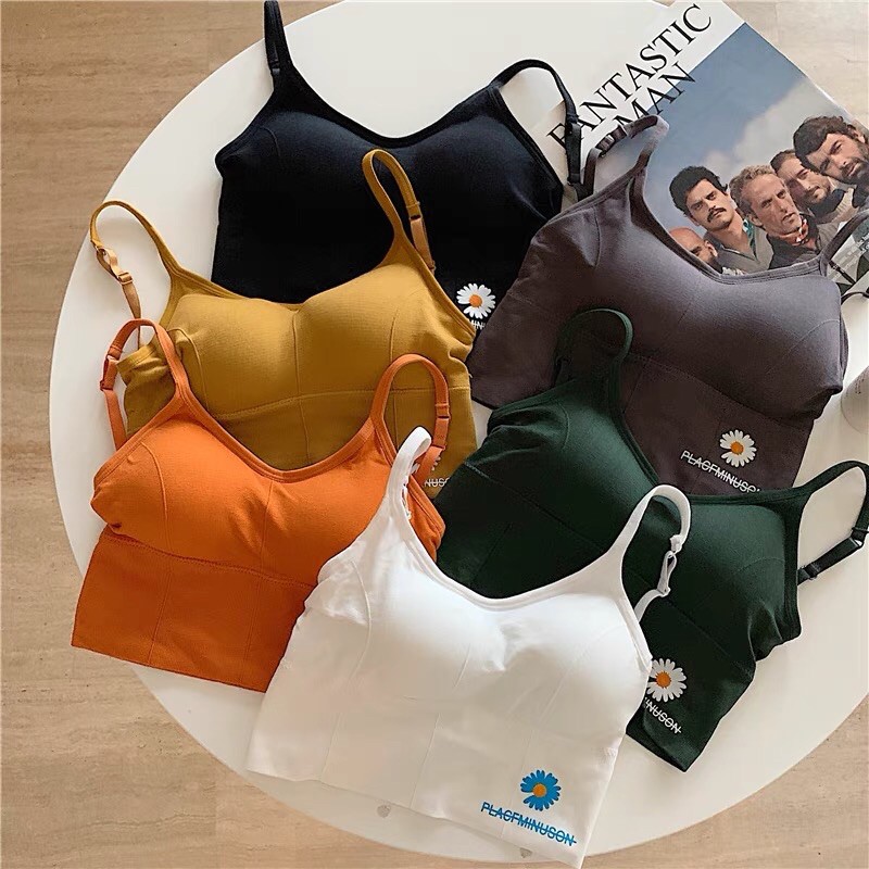 BRA Hoa cúc hot nhất Hè 2021 kèm mút ngực