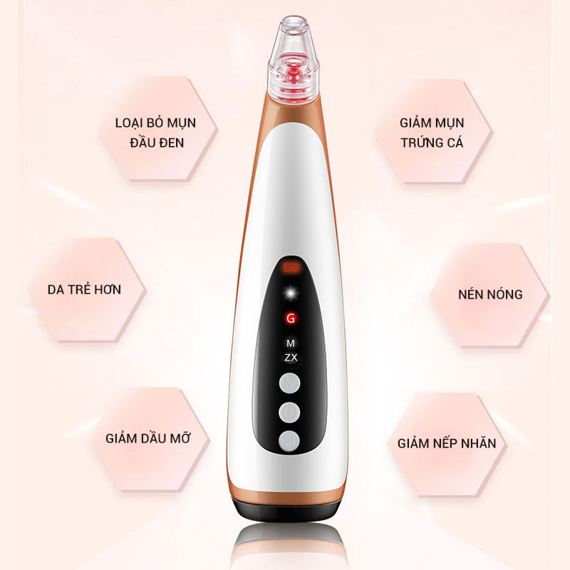 Dụng cụ làm sạch mụn đầu đen Làm sạch da mặt Tẩy tế bào chết