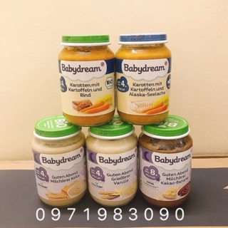 Hũ dinh dưỡng ăn liền Baby dream Đức ( Date 2023 /2024 )