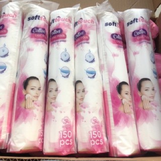Bông tẩy trang Soft Touch Cotton 150 miếng