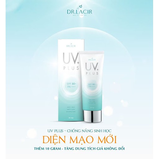 Kem Chống Nắng Sinh Học UV PLUS DR.LACIR - Venus Store