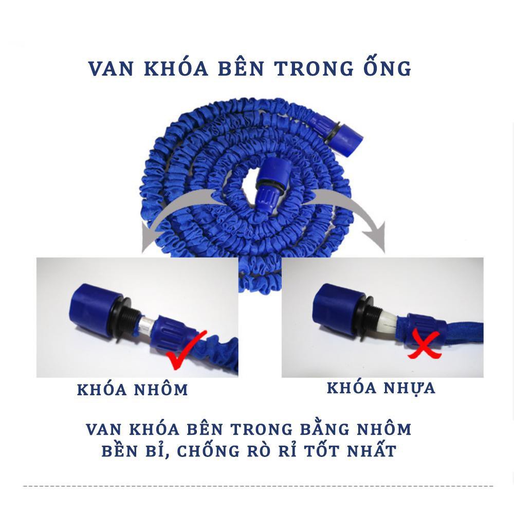 Vòi Xịt Rửa Thông Minh Giãn Nở 22,5m Tiện Lợi