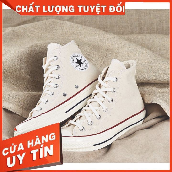 giày sneaker CONVERSEE CHUCK 70S KEM CAO [ 𝗖𝗛𝗜́𝗡𝗛 𝗛𝗔̃𝗡𝗚 ] 🌟Trẻ trung - Năng động - Lịch lãm🌟