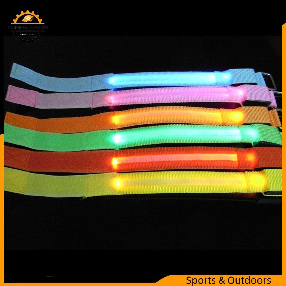 Night Running Arm Warmer Belt Bike LED Luminous Armband LED Safety Armband