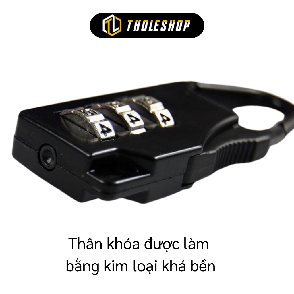 Khóa Vali - Khóa Số Du Lịch Mini, Tủ Két, Balo Mã Số Tiện Dụng  3646