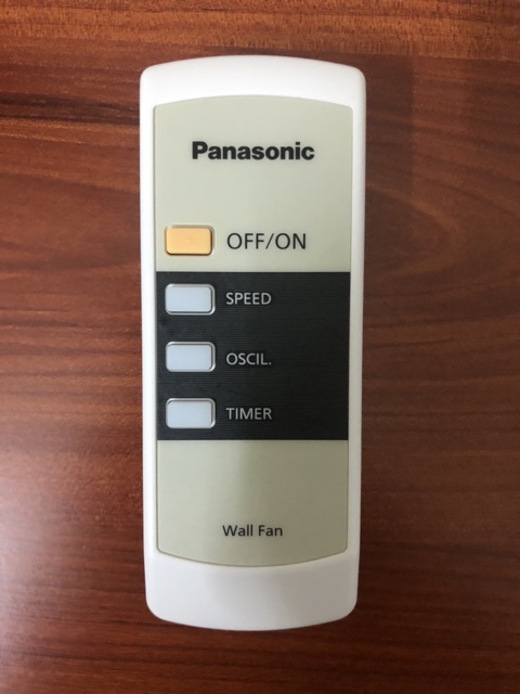 Remote điều khiển quạt treo tường Panasonic chính hãng made in Malaysia