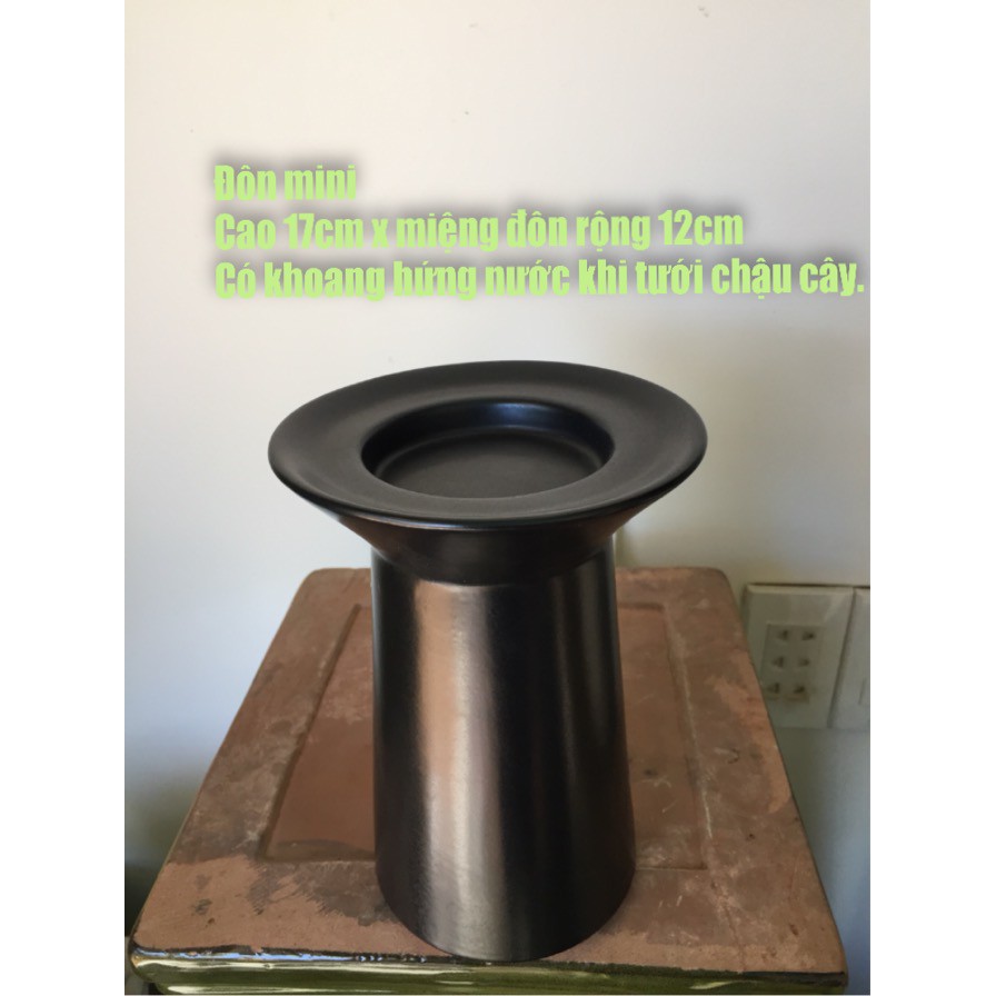 Đôn để chậu mini gốm sứ nam bộ hàng xuất khẩu
