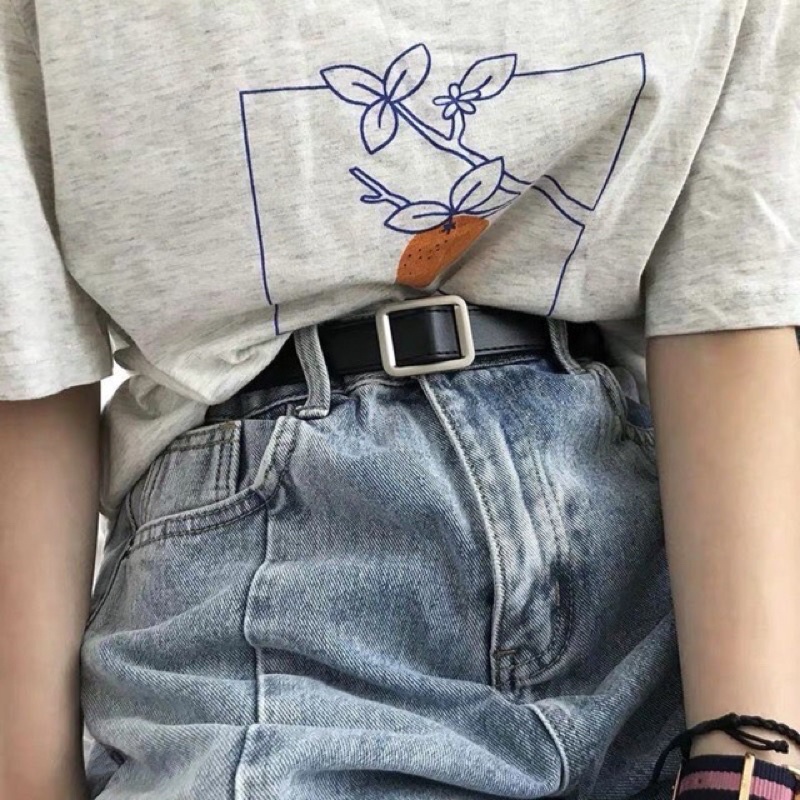 Thắt lưng da PU phong cách Hàn Quốc giao màu ngẫu nhiên_Linhchi.studio
