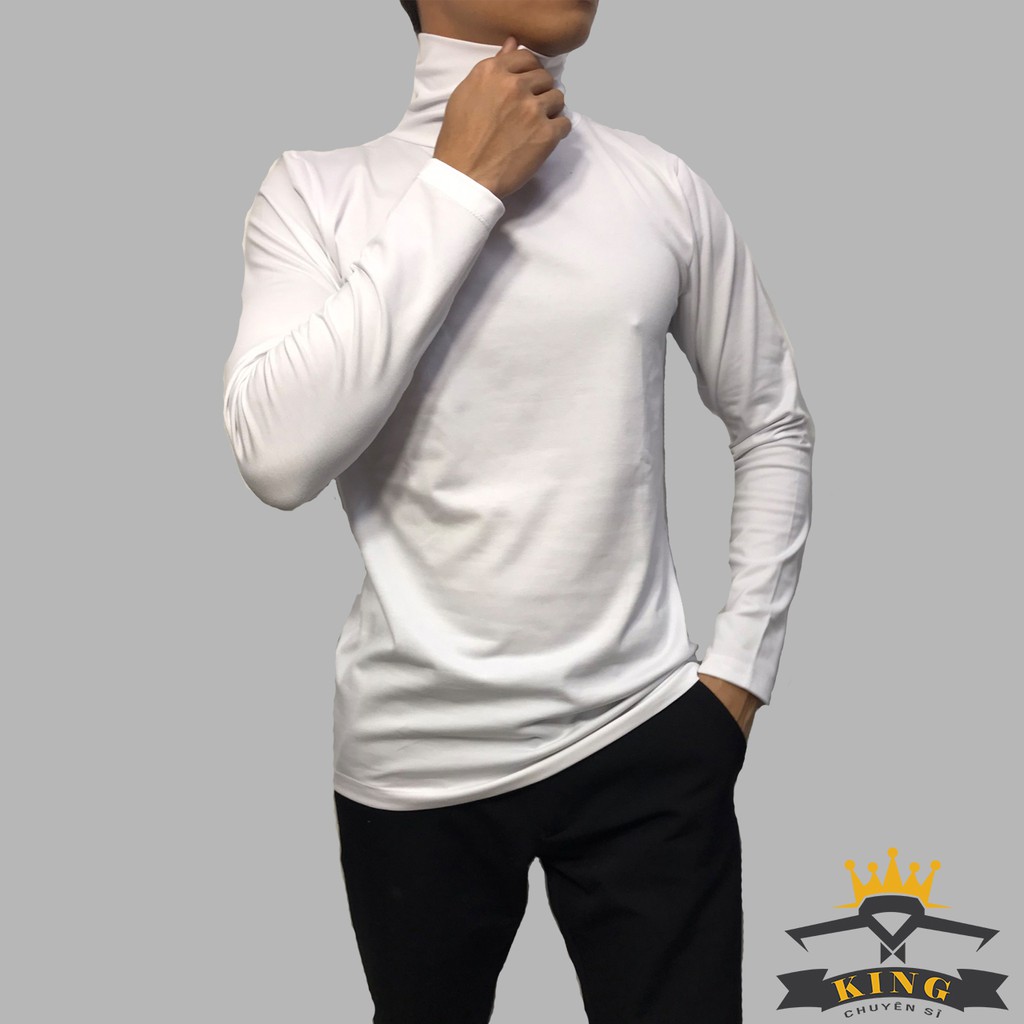 Áo Cổ Lọ Nam KING Cổ Cao Giữ Nhiệt, Tay Dài ( T13 ) | BigBuy360 - bigbuy360.vn