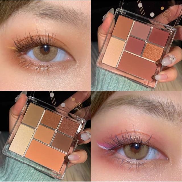 Bảng phấn mắt GUICAMI 7 màu ánh nhũ lấp lánh | BigBuy360 - bigbuy360.vn