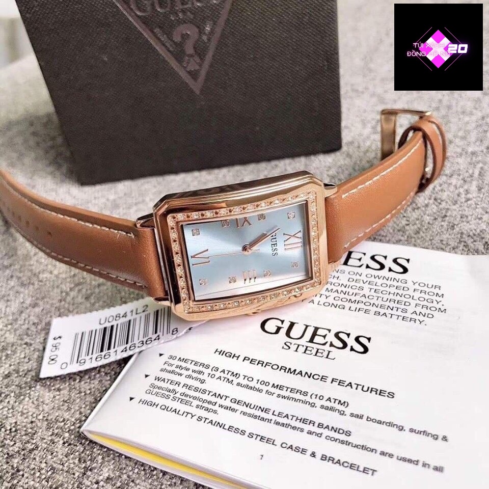 Đồng hồ nữ Chính Hãng GUESS ChiPU Mặt Vuông | BigBuy360 - bigbuy360.vn