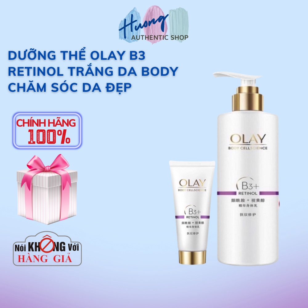 Dưỡng Thể Olay B3 Retinol Trắng Da Body Chăm Sóc Da Đẹp - cosmetic_store