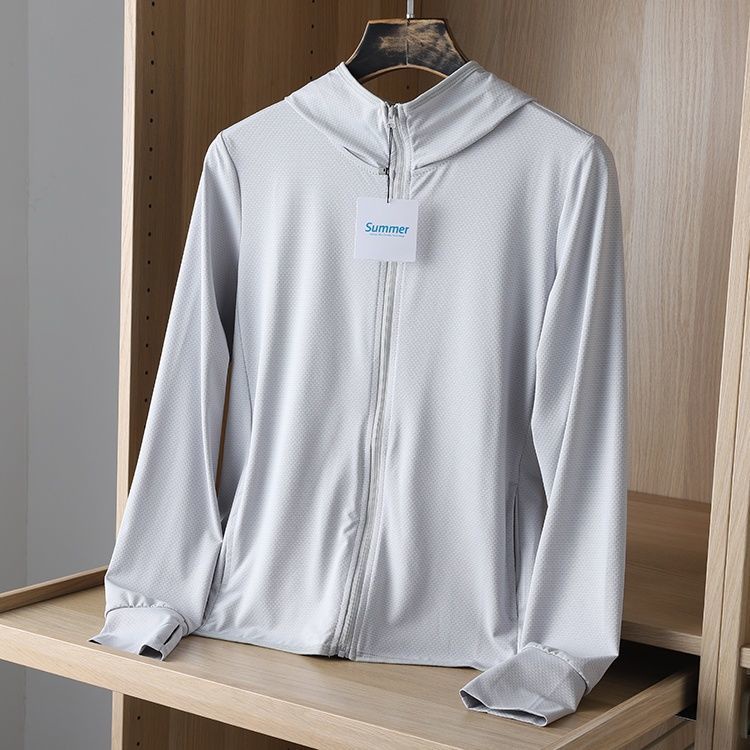 [LININ] Áo Khoác Cardigan Chống Nắng Tay Dài Bằng Lụa Lạnh Nhẹ Thoáng Khí Chống Tia Cực Tím Chống Tia C