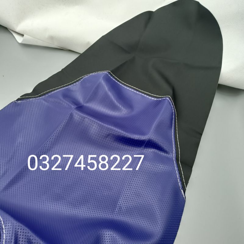 Da trùm bọc yên xe Exciter 150 xanh đen zin yamaha