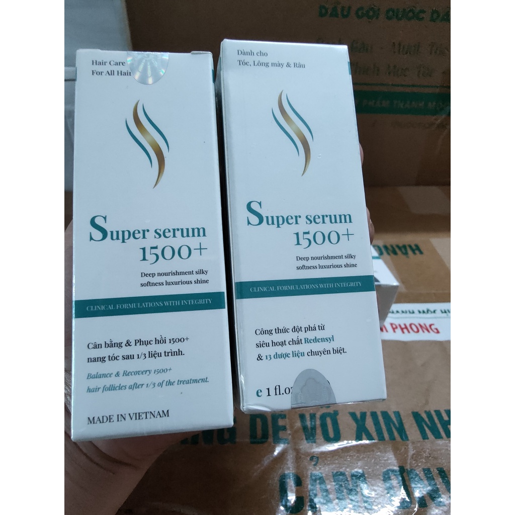 [Chính Hãng] Supper serum 1500+ Thanh mộc Hương - Siêu serum cân bằng da đầu kích mọc tóc