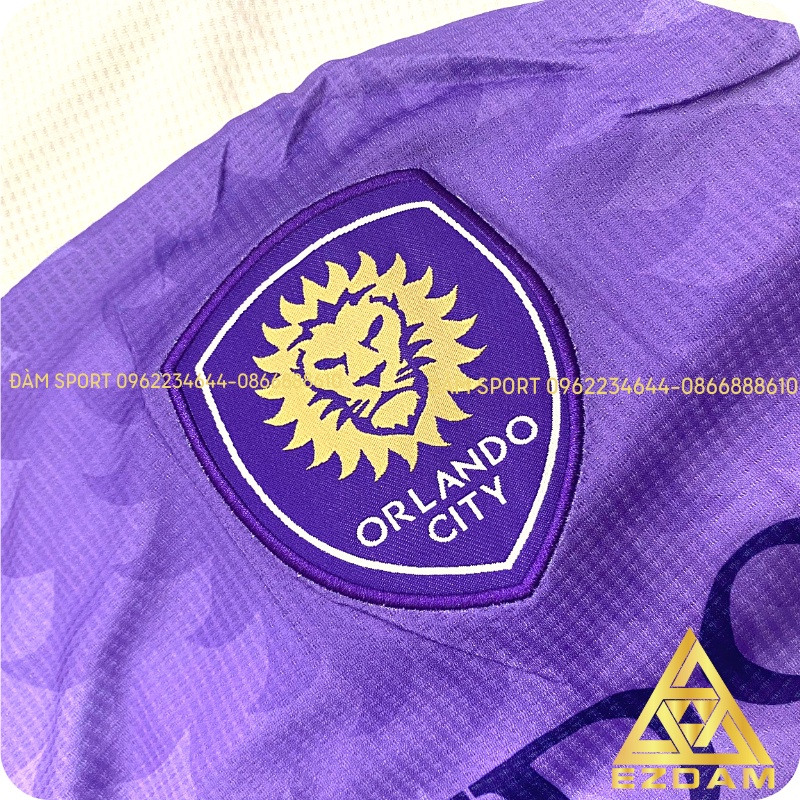 Áo Bóng Đá Orlando City Sân Khách 20/21 Hàng Thái Xin - Áo Đá Bánh Đẹp ĐÀM SPORT 3