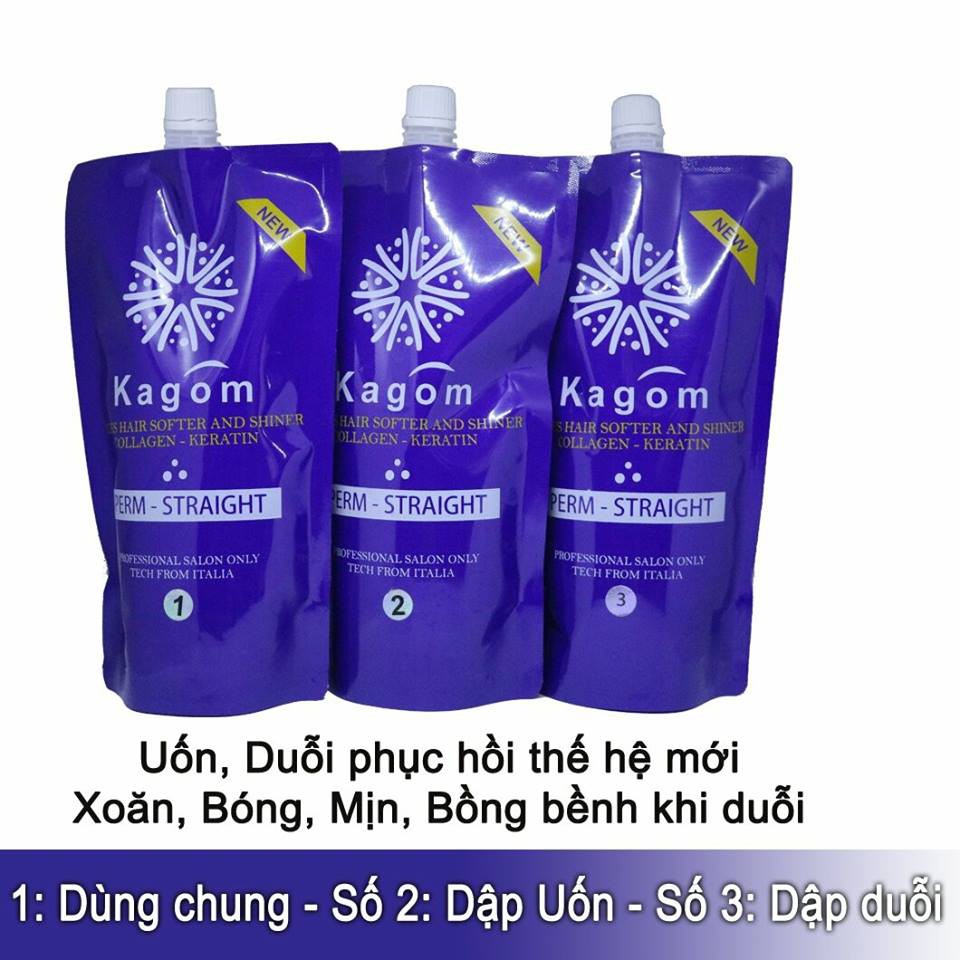 Bộ uốn duỗi KAGOM NANO COMPLEX số 1 2 3