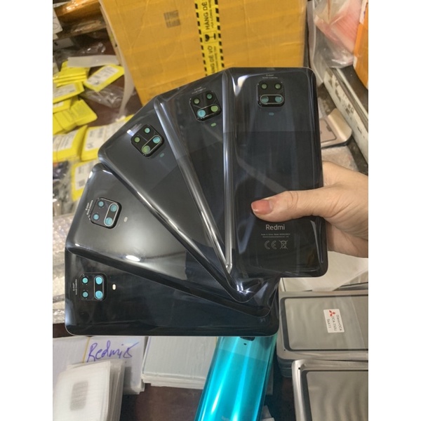 Nắp Lưng Xiaomi Redmi note 9S/ Redmi 9S/ note 9 pro có kính cam
