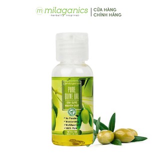 Dầu Olive nguyên chất MILAGANICS 30ml