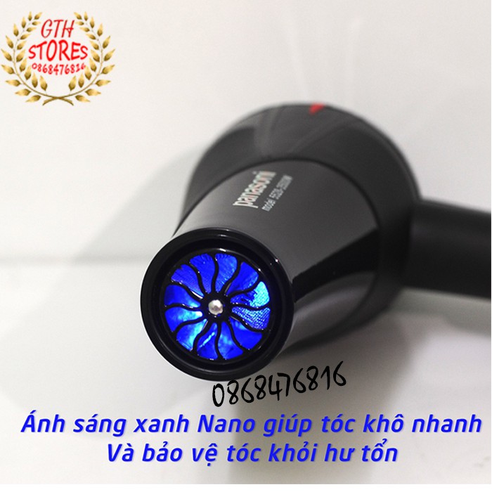 Máy Sấy Tóc 2 Chiều Model 5528 Công Suất Lớn 3500W(Tặng Dụng Cụ Tạo Kiểu)-GTH SHOP