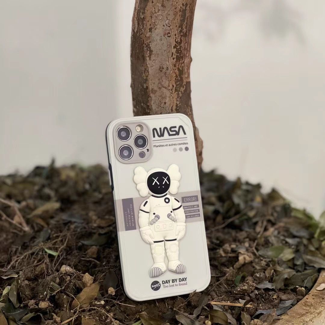 Ốp silicone chống sốc hình phi hành gia NASA thời trang cho IPhone 12pro max 12mini 11Pro Max XS Max XR SE 2020 7 8 Plus | BigBuy360 - bigbuy360.vn