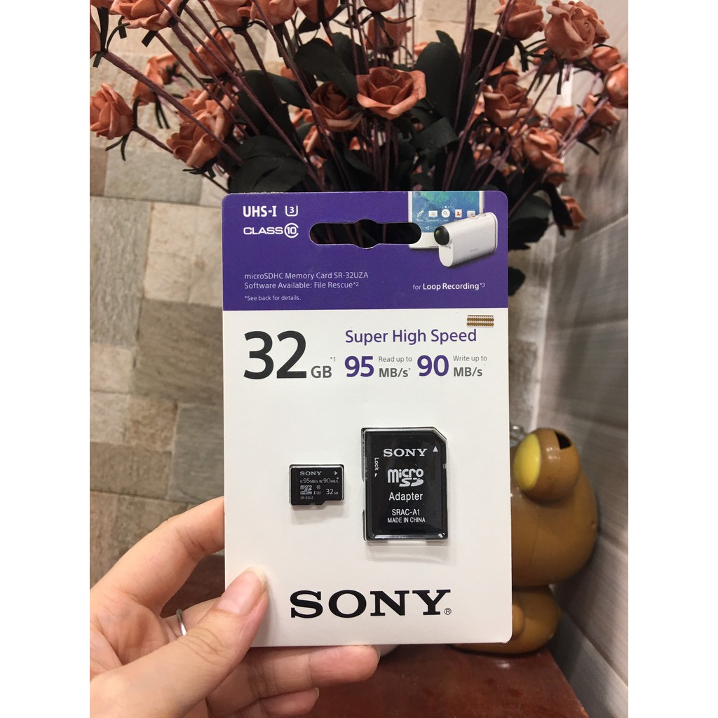 Thẻ Nhớ Sony Micro Super High Speed SR 32UZA 32GB