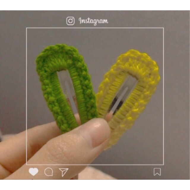 Kẹp tóc len handmade🍃🍃