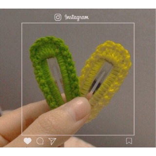 Kẹp tóc len handmade🍃🍃