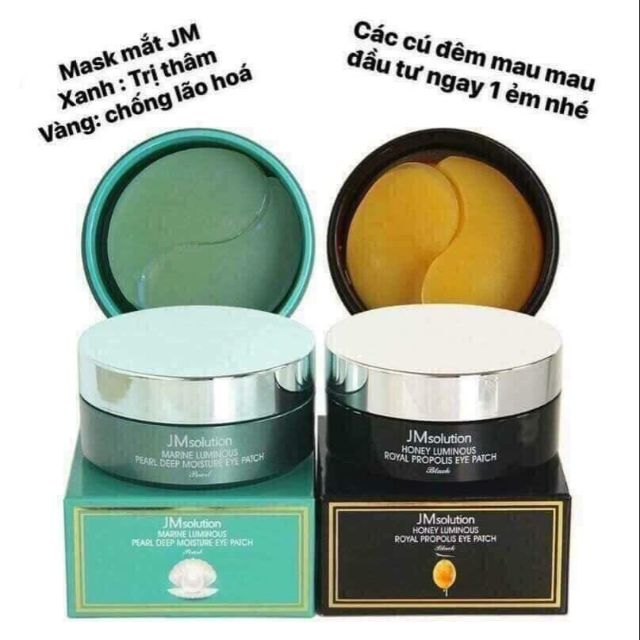 Mặt nạ mắt JM solution
