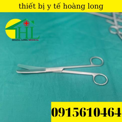 KÉO CẮT THUỐC,KÉO CONG 2 ĐẦU TÙ 20 CM- KÉO Y TẾ