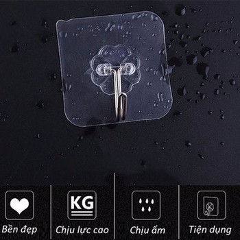 Móc Treo Đồ Dán Tường Siêu Dính Siêu Chịu Lực