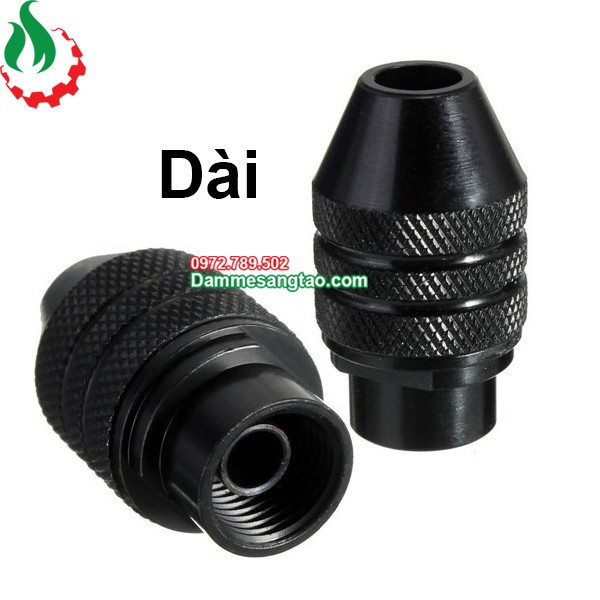 Đầu kẹp mũi khoan đa năng 3 chấu lỗ ren M7 M8