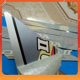 Tem xe DREAM thái Hồng kèm tem thông số [ LOẠI CAO CẤP ] Tem hàng đẹp lắp được cả dream thái và dream việt các đời