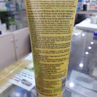 Sữa rửa mặt E100 Tinh chất nghệ