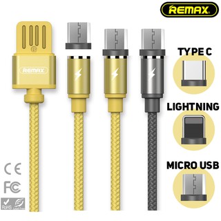 Cáp sạc Nam Châm Cổng Micro USB / Lightning / Type C Remax RC 095i | RC 095a | RC 095m | RC-095