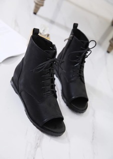 Boot hở mũi đan dây cực đẹp