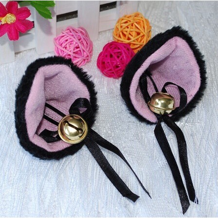 Fashion Orecchiette Party&#39;s Long Fur Ears Anime Neko Costume Hair Clip Cosplay