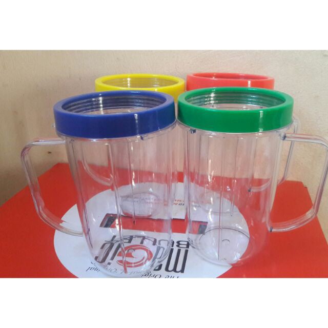 Combo 4 cốc có quai máy xay đa năng