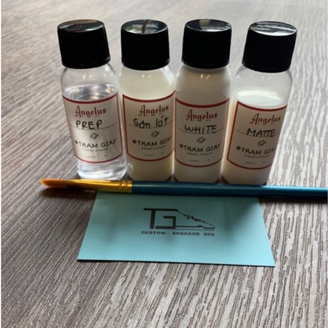 Combo sơn trắng đế Angelus