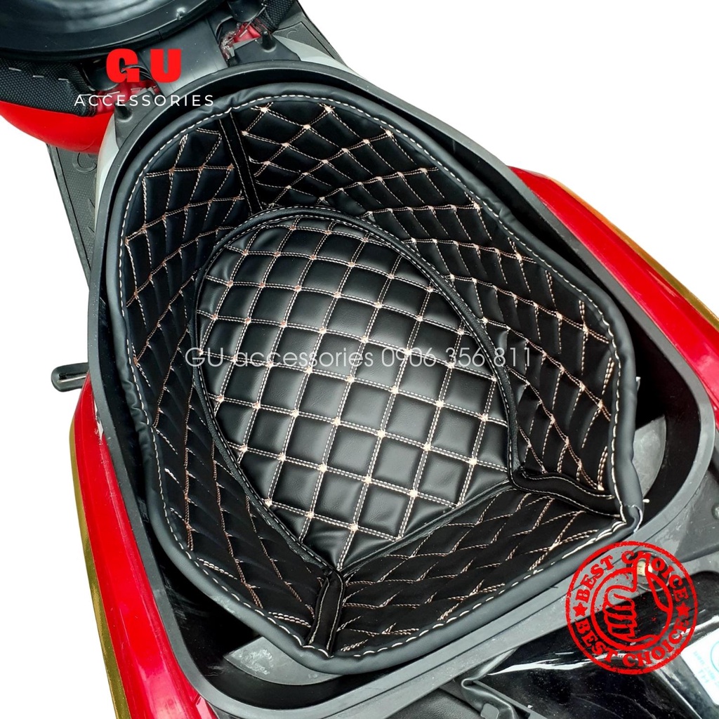 Lót cốp xe máy HONDA VARIO chống nóng thiết kế có túi đựng giấy tờ hàng chất lượng GU